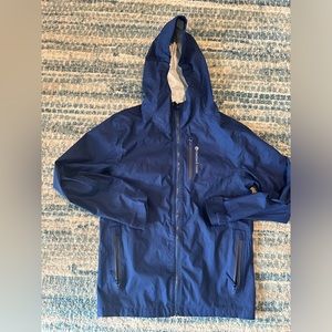 Very Good Condition Vineyard vines Navy Rain Jacket Size L (16)